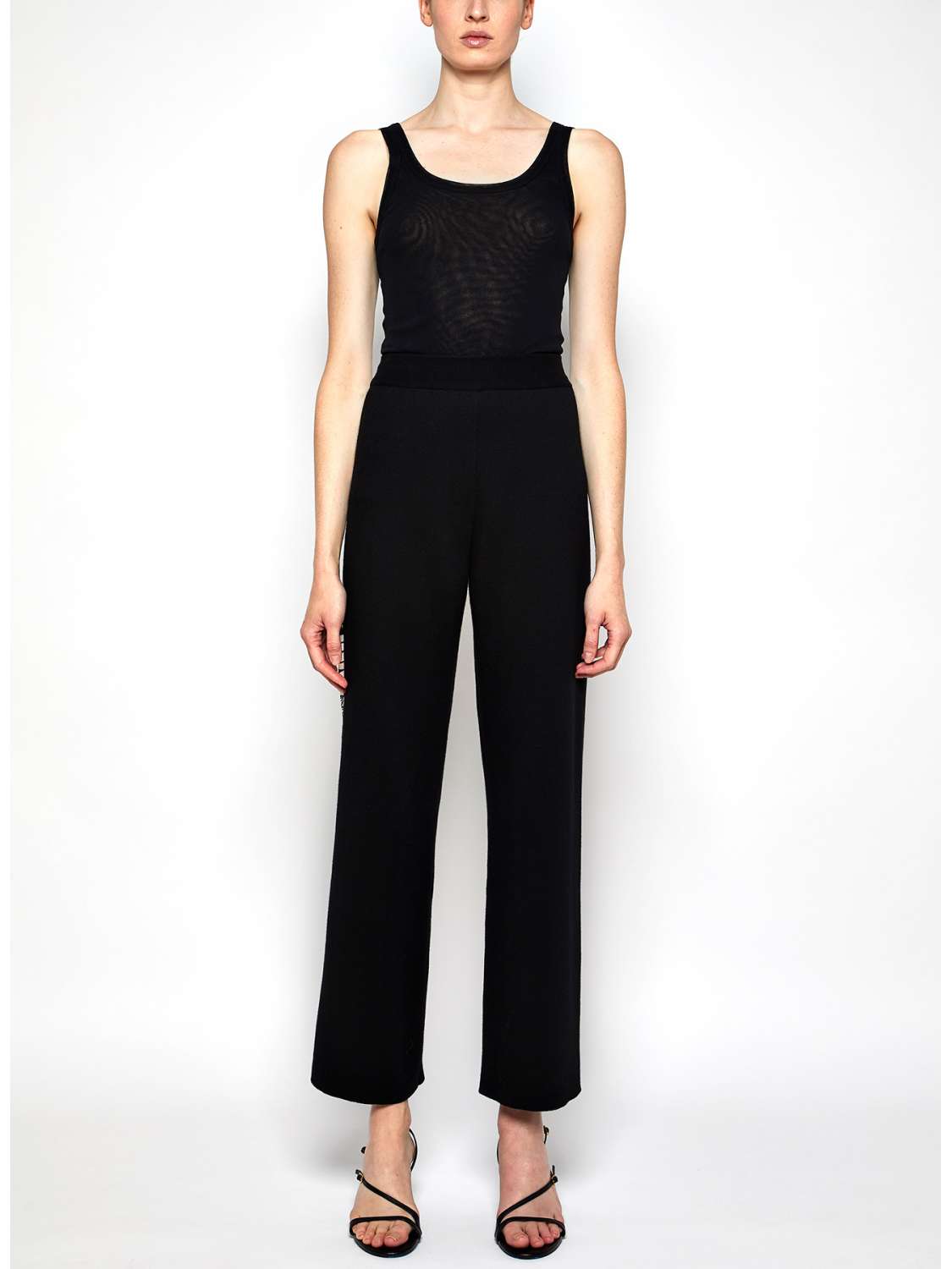 Sports trousers with side...