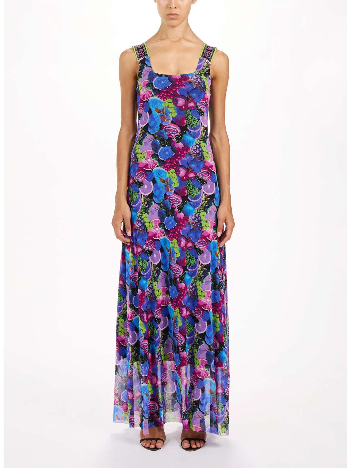 Abito lungo in tulle