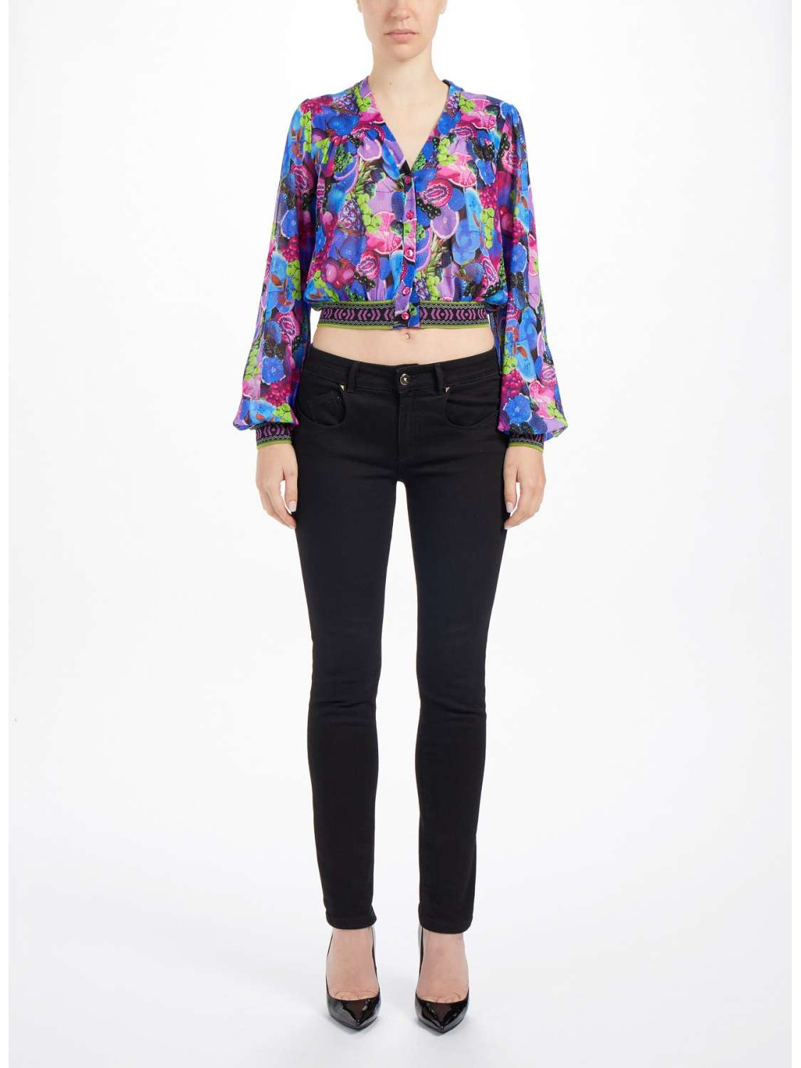 Long sleeved bomber jacket