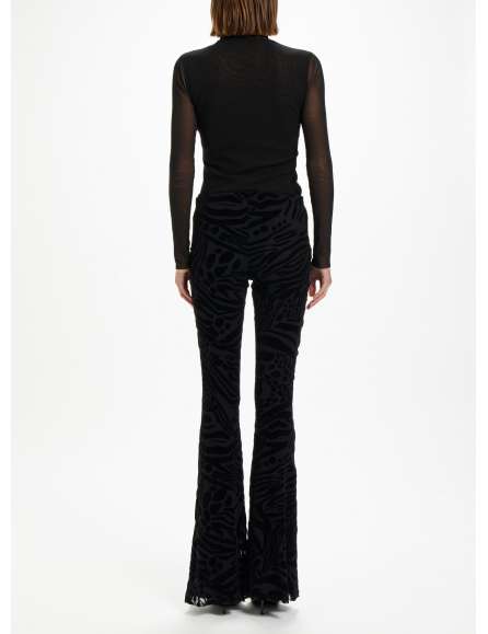 Long flock tulle pants - Back