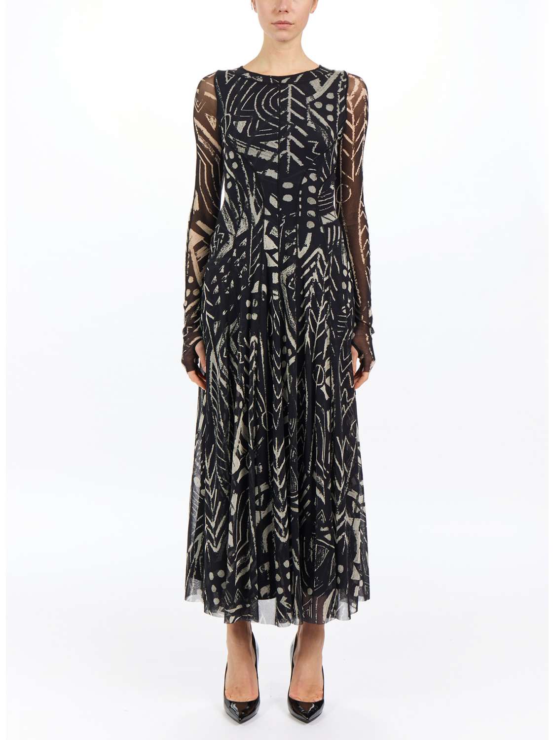 Tulle long dress