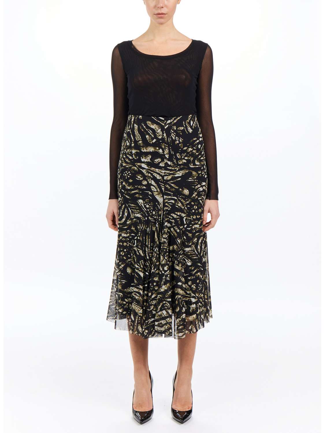 Gonna lunga in tulle