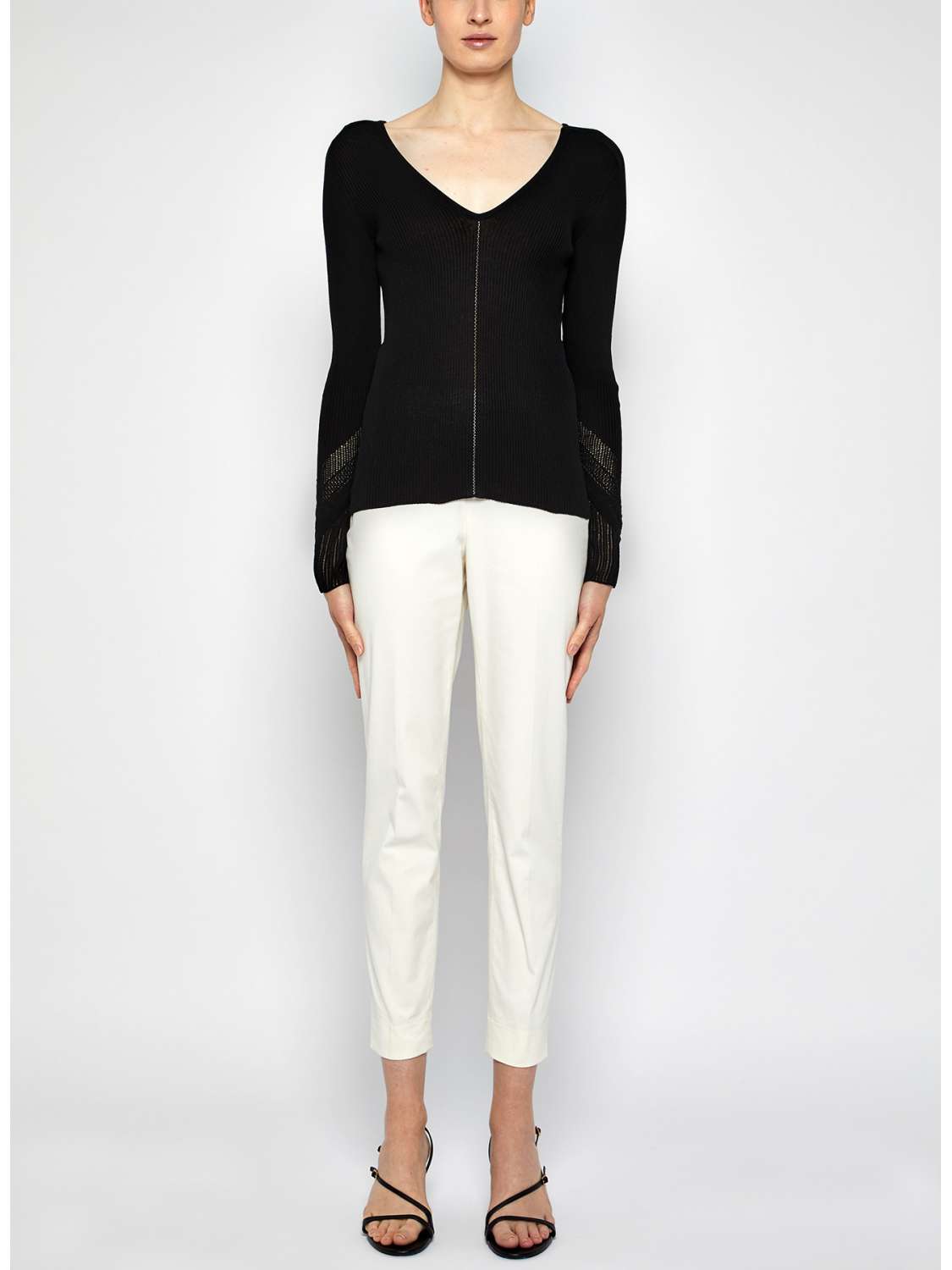 Sweater wearable front and...